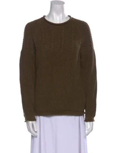 Pre-owned Filson Crew Neck Sweater In Green