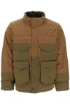 Filson Cruiser Water-repellent Puffer Jacket In Brown