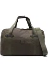 Filson Distressed-finish Cotton Holdall In Grün