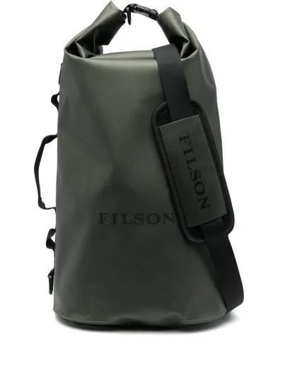 Filson Dry One-shoulder Backpack In Black