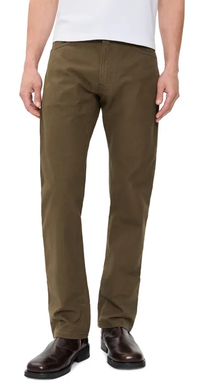 Filson Dry Tin 5 Pocket Pants Marsh Olive In Brown