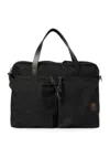 Filson Dryden Logo-patch Briefcase In Black