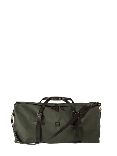 Filson Large Twill Luggage Duffle Bag In Purple