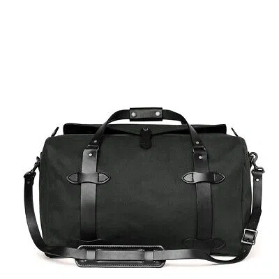 Pre-owned Filson Duffle Medium Faded Black