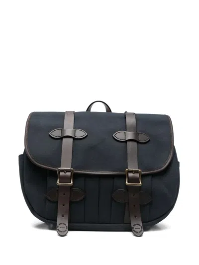 Filson Field Bag Medium Luggage Twill In Blue
