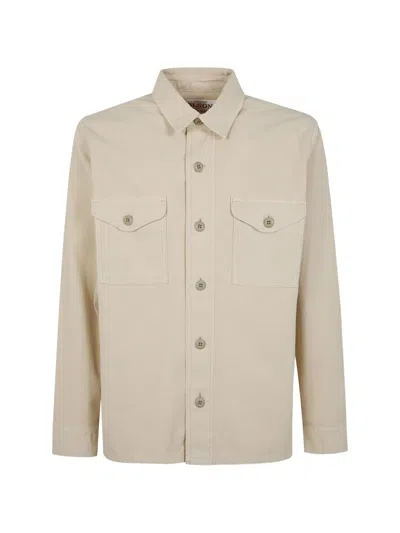 Filson Field Button-up Chest-pocket Shirt Jacket In Animal Print