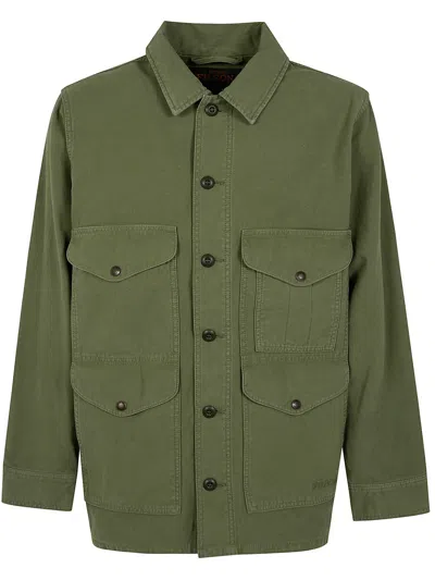 Filson Field Cruiser Reverse Sateen In Green