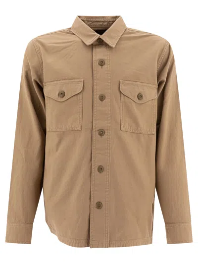 Filson Field Jackets Beige In Brown