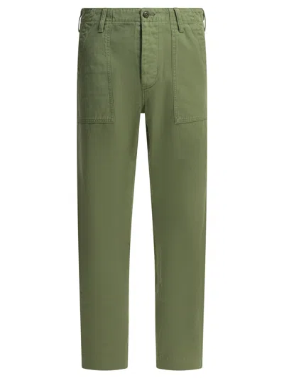 Filson "field Supply" Casual Pants In Green