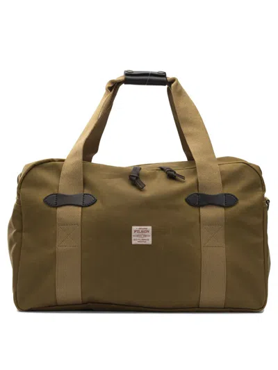 Filson Zip Cotton Travel Bag In Brown