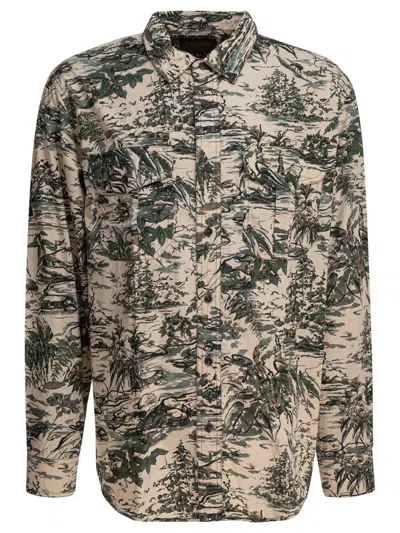 Filson X Housefly Fishing Shirt In Brown