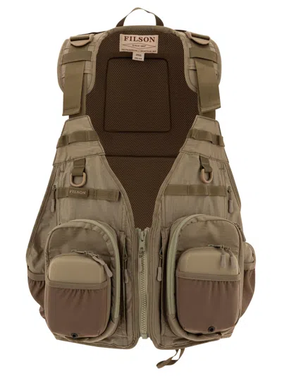 Filson Fishing Guide Vest In Multi