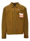 Filson Adventure Suede Jacket In Brown