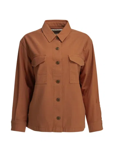 Filson Flap-pocket Button-up Shirt In Brown