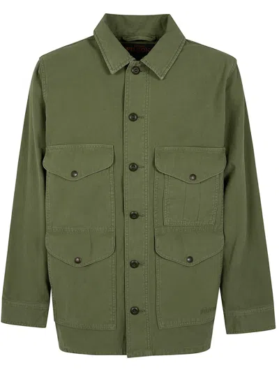 Filson Giacca Verde Fatigue In Black