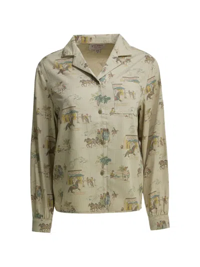 Filson Graphic-print Chest-pocket Shirt In Neutral