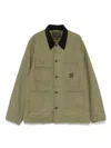 Filson Green Long Sleeves Logo Jacket In Multi
