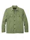 Filson Green Regular Solid Shirt In Green