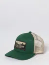 Filson Logo-patch Mesh-panel Cap In Green