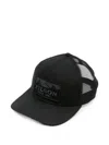 Filson Logo-patch Mesh-panel Cap In Red