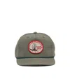 Filson Fly-patch Cotton Hat In Gray