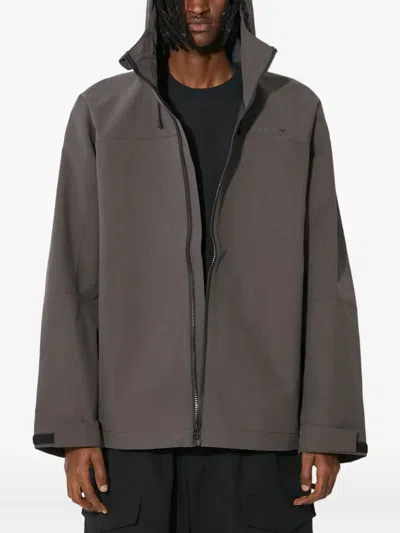 Filson Hooded Zip Jacket In Gray