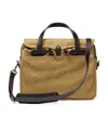 Filson Rugged Twill Original Briefcase Tan In Brown