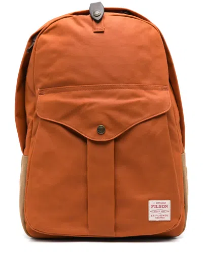 Filson Journeyman Backpack In Orange