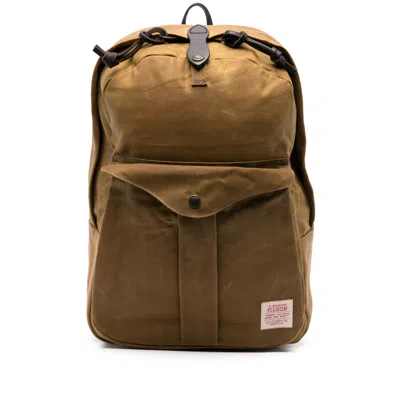 Filson Journeyman Cotton Backpack In Brown