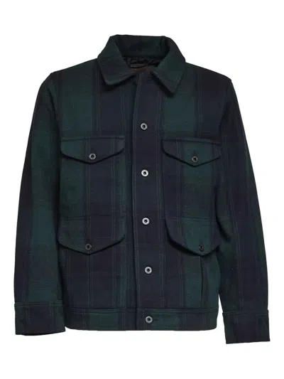 Filson Journeyman Wool Shirt Jacket In Multi