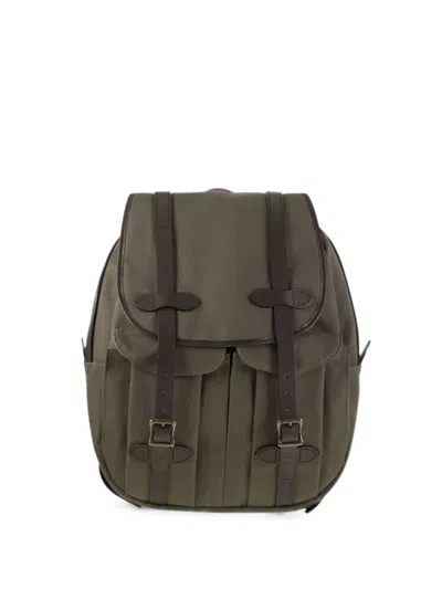 Filson Rugged Twill Large Backpack In Green