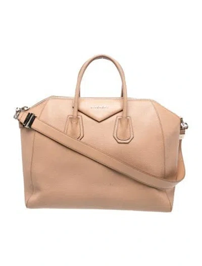 Pre-owned Filson Leather Top Handle Bag In Neutrals
