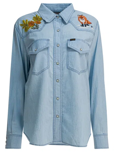 FILSON FILSON LIGHT BLUE COTTON SHIRT