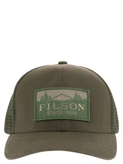 Filson Logger Mesh Cap In Green