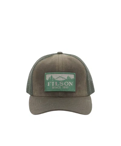 Filson Green Logo Baseball Cap