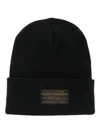 Filson Ballard Watch Beanie Hat In Black