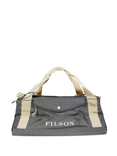 Filson Logo Holdall In Blue