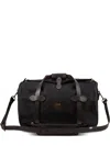 Filson Logo-patch Duffel Bag In Black