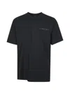 Filson Cotton T-shirt With Patch Pocket In Blue