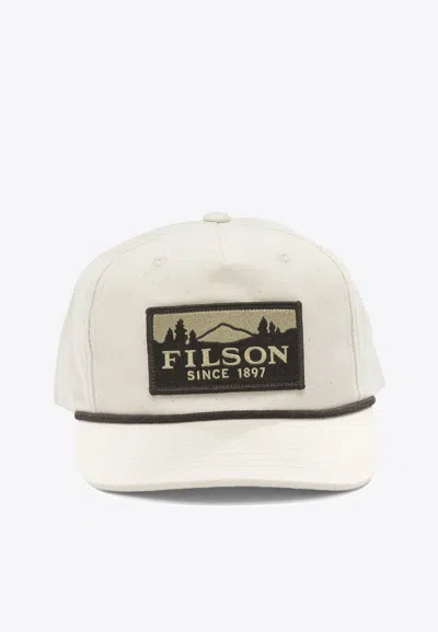 Filson Logo-embroidered Baseball Cap In Sand