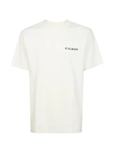 Filson Logo-print T-shirt In White