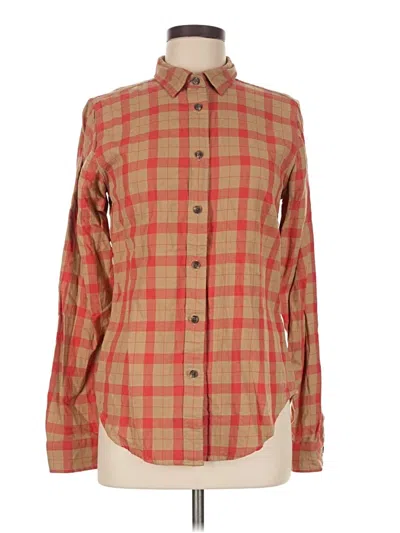 Pre-owned Filson Long Sleeve Button Down Shirt In Brown
