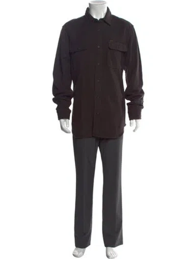 Pre-owned Filson Long Sleeve Shirt In Black