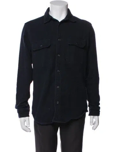 Pre-owned Filson Long Sleeve Shirt In Blue
