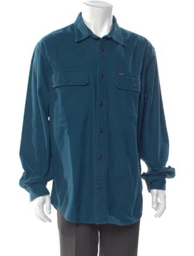 Pre-owned Filson Long Sleeve Shirt In Blue