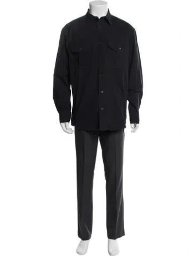 Pre-owned Filson Long Sleeve Shirt In Blue