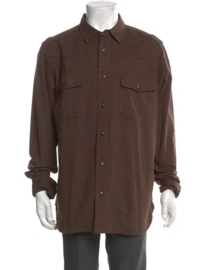 Pre-owned Filson Long Sleeve Shirt In Brown