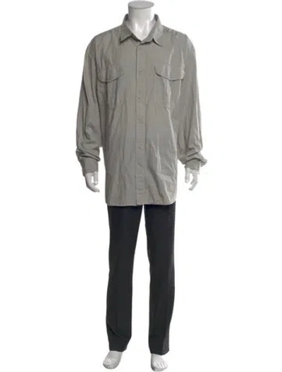 Pre-owned Filson Long Sleeve Shirt In Gray