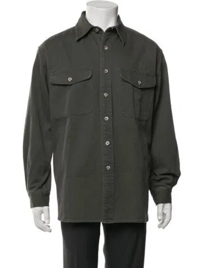 Pre-owned Filson Long Sleeve Shirt In Green