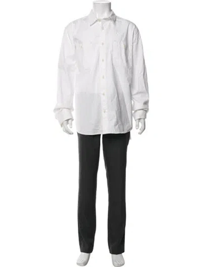 Pre-owned Filson Long Sleeve Shirt In White